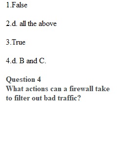 The Basics of Firewalls Self-Assessment